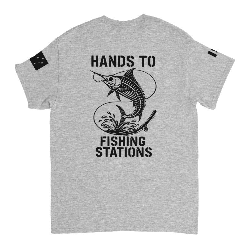 Hands to Fishing Stations