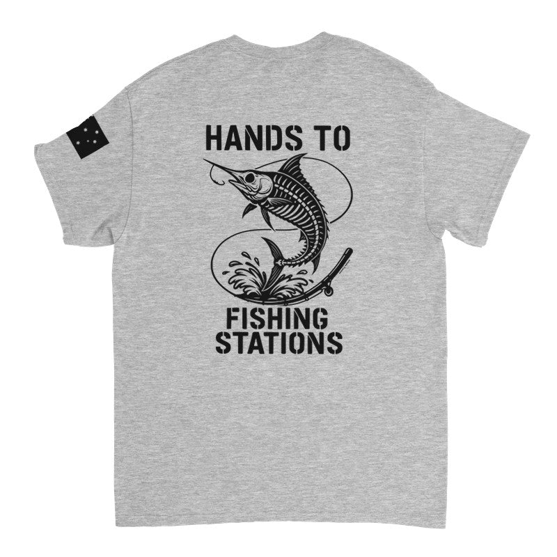 Hands to Fishing Stations